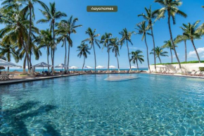 Beachfront 2BR Condo with Pool - Blue Flag Beach